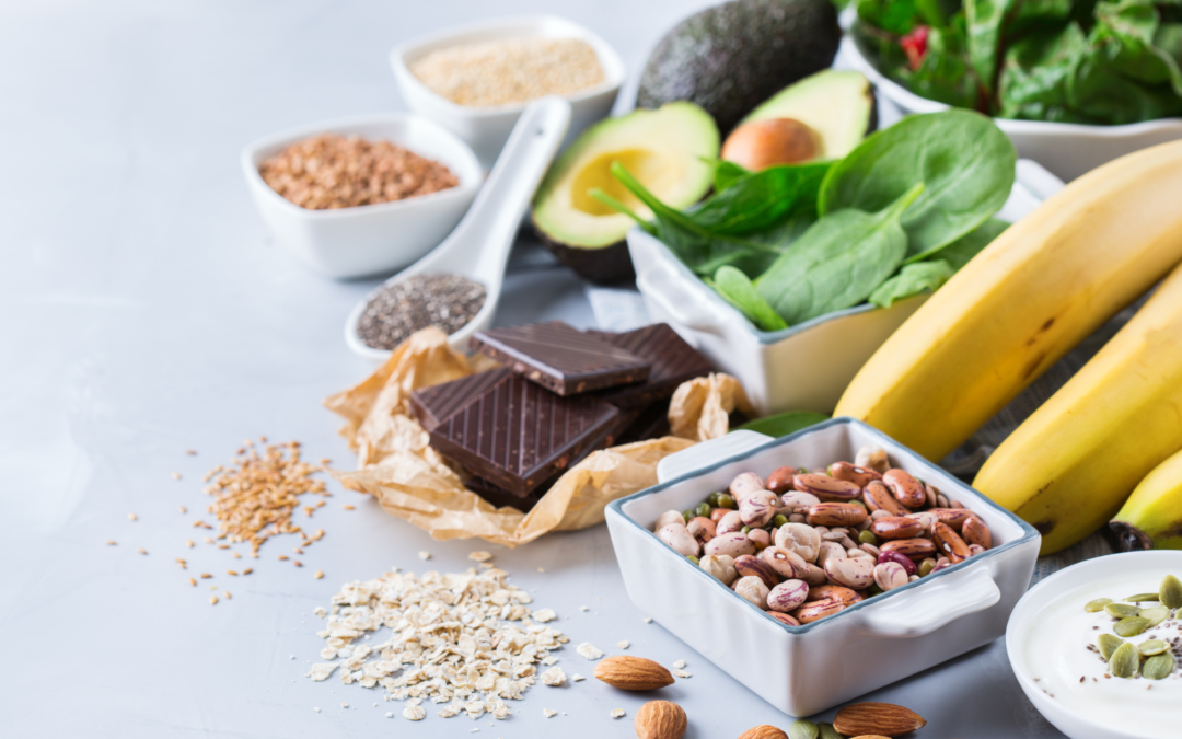 Magnesium in the form of whole foods
